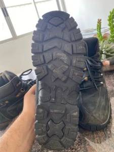 02 Pares De Bota Impermevel Tamanho 45