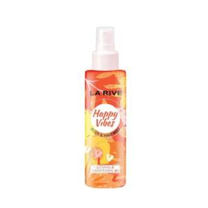 Body Splash E Perfume Capilar Happy Vibes 200ml - La Rive