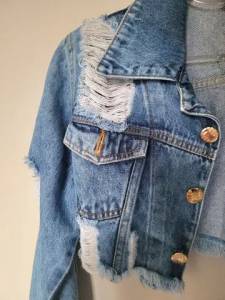 Jaqueta Jeans Penutt Tam. P Nova