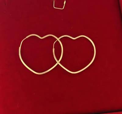 Argola Ouro 18kl