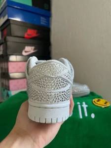 Cpfm X Swarovski X Nike Dunk Low Pure Platinum -40br