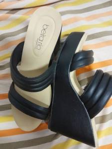 Sapato Alto Preto