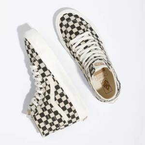 Tnis Vans Sk8 Hi Tapered Eco Theory Checkerboard Unissex.