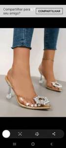 Vendo Scarpin Transparente