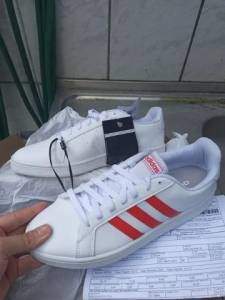Tnis Esportivo Grand Court Base Adidas Branco 40