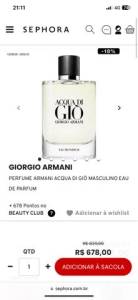 Acqua Di Gio Armani Parfum