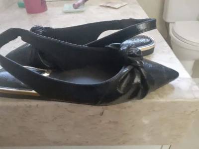 Sapatilha Mule Preta