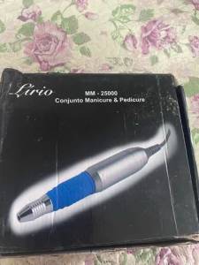 Conjunto Manicure E Pedicure Maquina Semi Nova