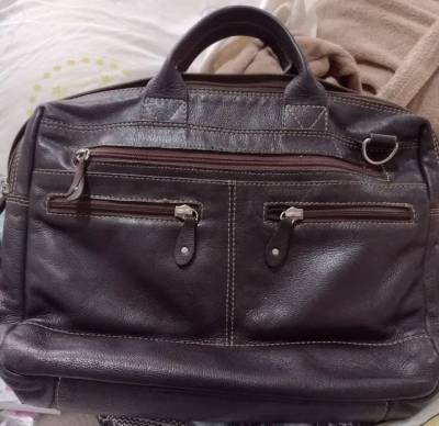 Bolsa Executiva Masculina Couro