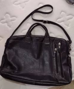 Bolsa Executiva Masculina Couro.