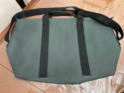Bolsa De Mo Viagem Tecido Coach Parfums Verde