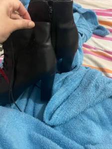 Bota Via Uno Em Perfeitas Condies De Uso, Super Confortvel