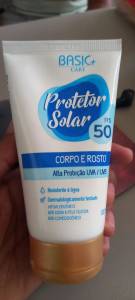 Protetor Solar Fator 50