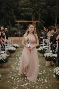 Vestido Longo Ros Madrinha