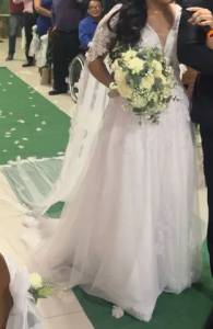 Vestido De Noiva Luxuoso