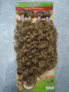 Cabelo Organico Anelado 55cm 230g #18