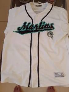 Camisa Beseball Oficial, Marlyns Flrida.