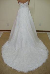 Vestido De Noiva - Novo - Branco - Tamanho 38 - Fotos Reais - Vn00044