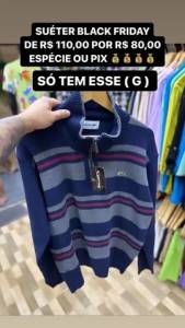 Suter De R$ 110,00 Por R$ 80,00