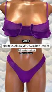 Biquni Roxo