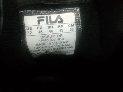 Tnis Fila Disruptor