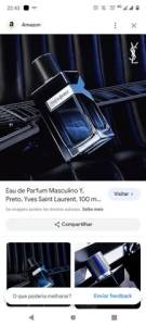 Perfume Eau De Toilette Y Yves Saint Laurent br 100ml