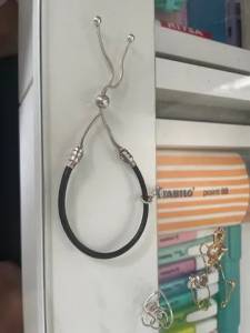 Pulseira Couro Regulvel Pandora