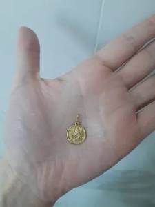 Pingente Ouro 18k So Jorge