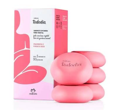 Sabonete Framboesa E Pimenta Rosa