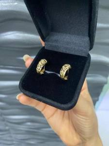 Brinco De Ouro 18k Ale Jias18k
