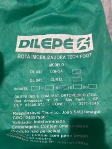 Vendo Bota Imobilizadora Dilep - Cano Longo