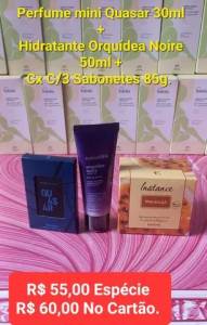 Kit Boticrio Com Brinde R$ 49,90