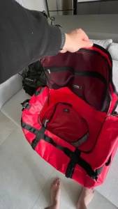 Mala Base Camp Duffel Vermelha Xxl