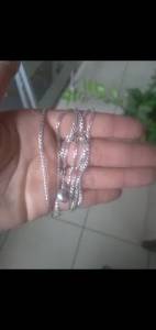 Vendo Um Cordo De Prata Italiana 925
