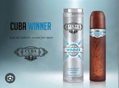 Perfume Cuba Winner 100ml Original E Com Selo Adipec De Qualidade