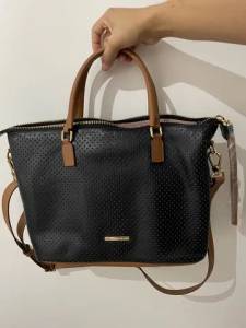 Bolsa Em Couro Legtimo Luz Da Lua