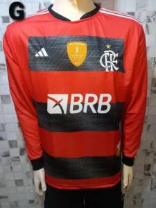 Camisa Manga Comprida Do Flamengo