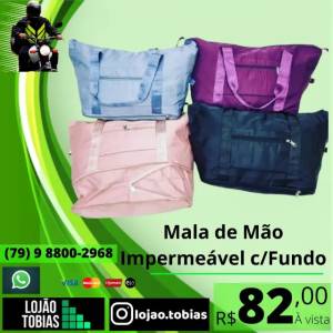 Mala De Mo Impermevel C/fundo Compacto !!?por Apenas R$82,00