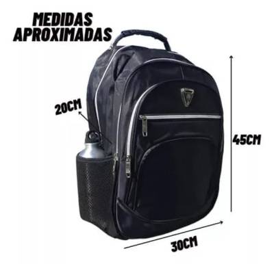 Mochila Bolsa Reforada Notebook Faculdade Ala De Ao