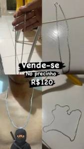 Corrente De Prata