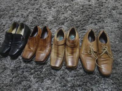 Sapatos Masculinos 4 Pares! Barbada!