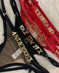 Calcinha Em Tule Personalizvel