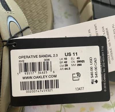 Chinelo Oakley N11