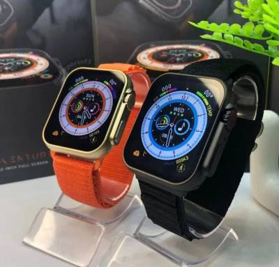 Smartwatch Ultra Hw8 Series 8 Com Duas Pulseiras