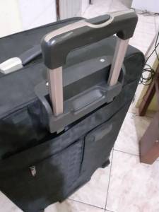 Mala   Executiva  23 Kilos Preta  Brilhante