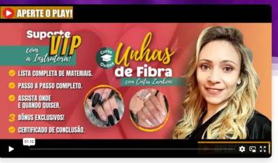 Cursos Unhas De Fibra
