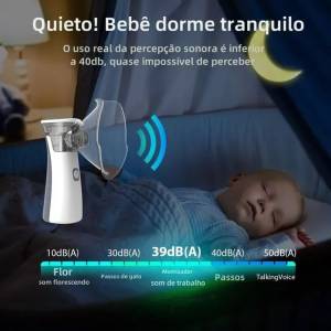 Nebulizador Porttil Silencioso (inalador)