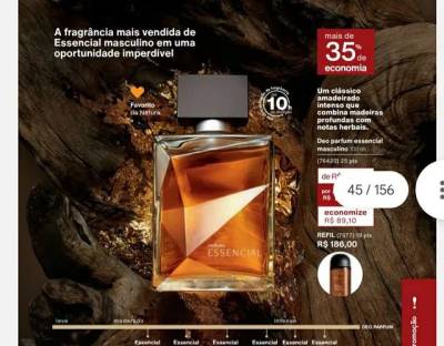 Essencial Masculino E Feminino Promoo 150,00$