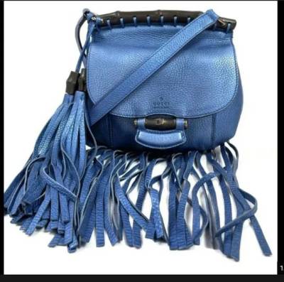 Vendo Bolsa Gucci Nouveau Azul Original