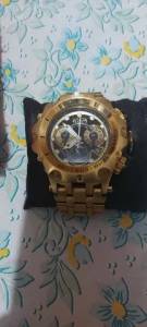 Relogio Invicta Venom Hybrid Banhado A Ouro C/ Caixa